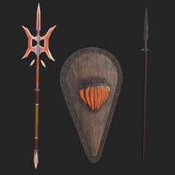 Low-poly Weapons